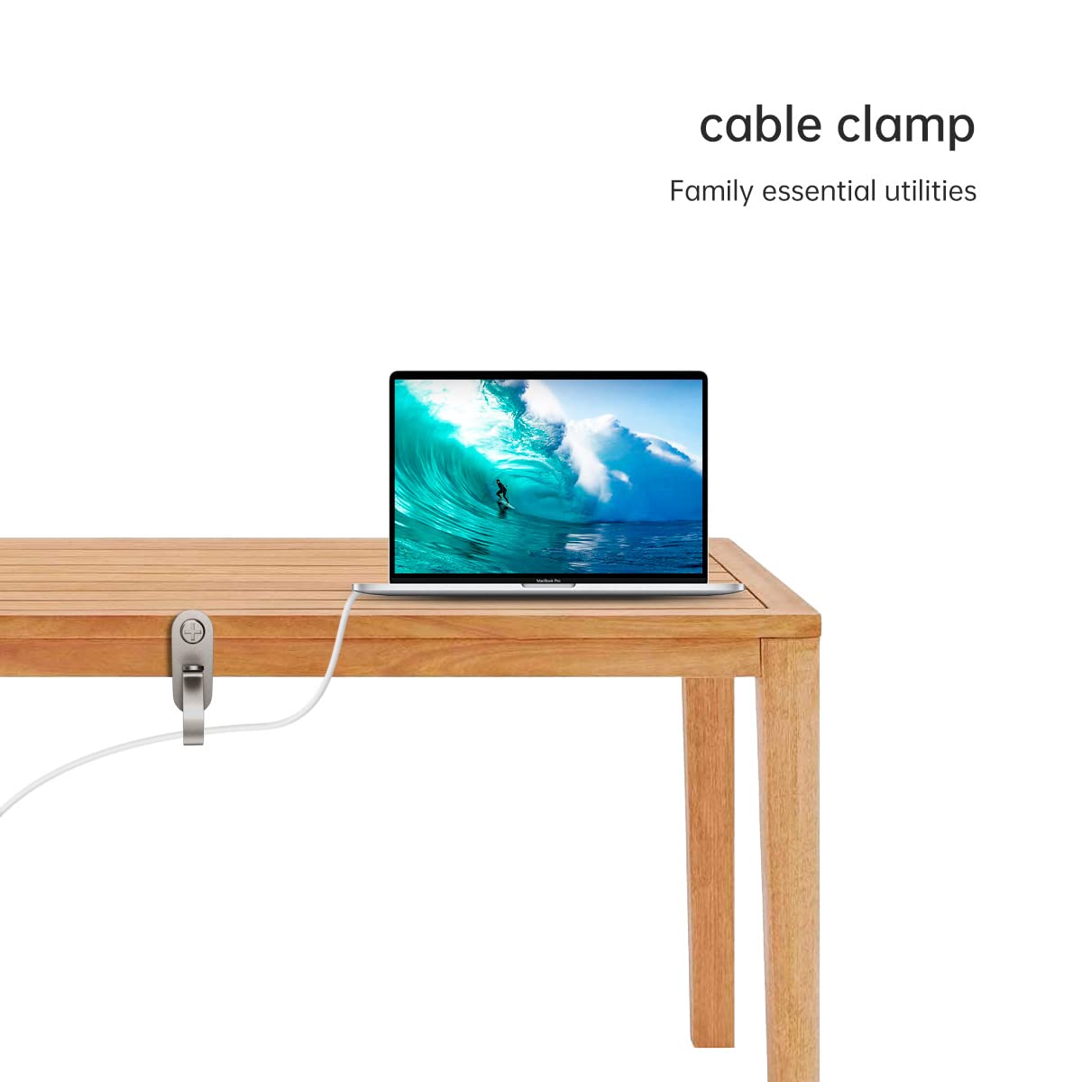 GEZIDEA Hanger Hooks for Christmas Lights, Wires and Fairy Lights, Stainless Steel, 20 Pack