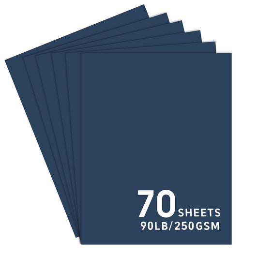 8.5x11 Cardstock 70sheets Colored Cardstock Assorted 25 Colors, 90 lb/250 gsm Card Stock Colored Paper for Cricut Machine, Card Making, Scrapbook & DIY Crafts…