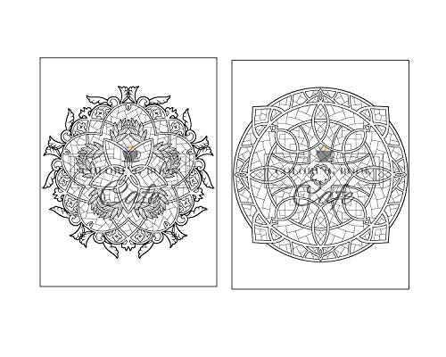 125 Mandalas: An Adult Coloring Book Featuring 125 of the World’s Most Beautiful Mandalas for Stress Relief and Relaxation
