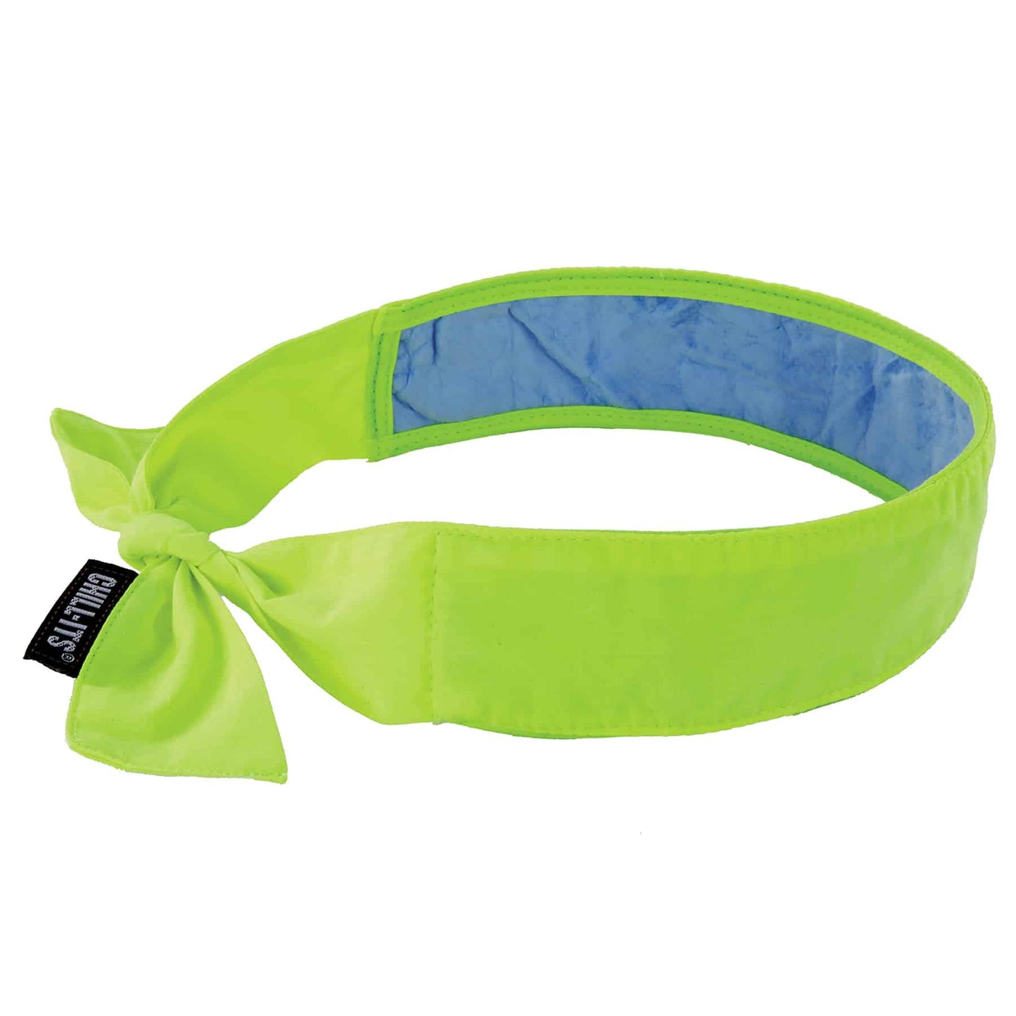 Ergodyne Chill Its 6700CT Cooling Bandana, Lined with Evaporative PVA Material for Fast Cooling Relief, Tie Closure