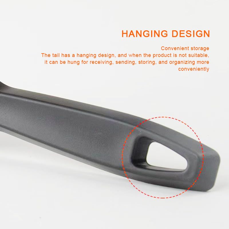 Carpet & Floor Mat Cleaning Brush - 2pcs Black Scrub Brush w/ Wheel Brush for Car Interior & Tires