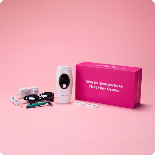 5minskin Hair Laser Removal Handset 2.0 - IPL Facial Hair Removal | At-Home Light Hair Removal Women, Men | 999,999 Flashes | Painless Hair Remover