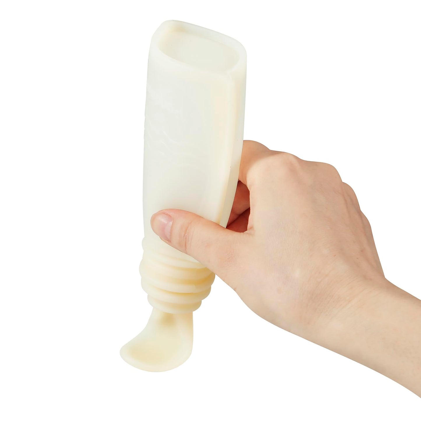 PandaEar 3 Pack Silicone Baby Food Pouches, Reusable Squeeze Pouches for Toddler with 3 Silicone Puree Feeder Spoon, BPA-Free Silicone Refillable Infant Food Storage, 5.5 oz (Light Tan&Walnut&Grey)