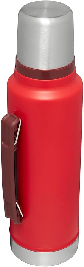 Stanley Classic Vacuum Insulated Wide Mouth Bottle -BPA-Free 18/8 Stainless Steel Thermos for Cold & Hot Beverages