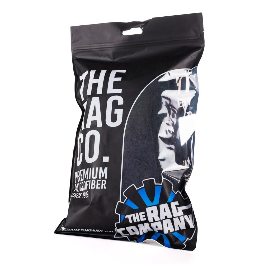 The Rag Company - Sport & Workout Towel - Gym, Exercise, Fitness, Spa, Ultra Soft, Super Absorbent, Fast Drying Premium Microfiber, 320gsm, 16in x 27in, Midnight (3-Pack)