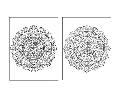 125 Mandalas: An Adult Coloring Book Featuring 125 of the World’s Most Beautiful Mandalas for Stress Relief and Relaxation