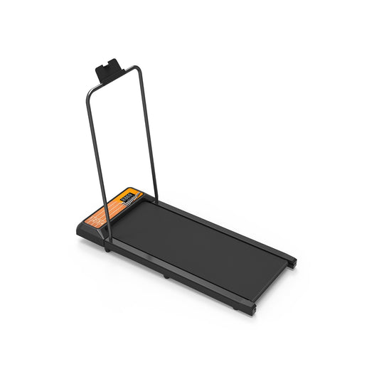 CYCLERADE Treadmill with Handle Bar for Home Small, Under Desk Treadmill with Remote Control LED Display 5.0 Speed for Home & Office