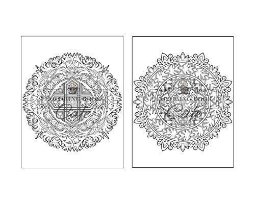 125 Mandalas: An Adult Coloring Book Featuring 125 of the World’s Most Beautiful Mandalas for Stress Relief and Relaxation