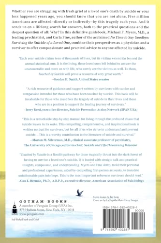 Touched by Suicide: Hope and Healing After Loss