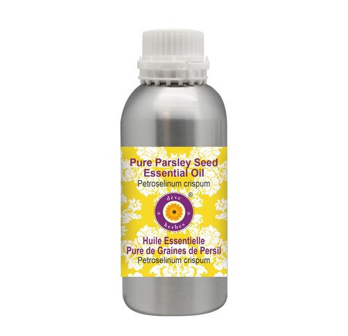 Deve Herbes Pure Parsley Seed Essential Oil (Petroselinum crispum) Steam Distilled 1250ml (42 oz)