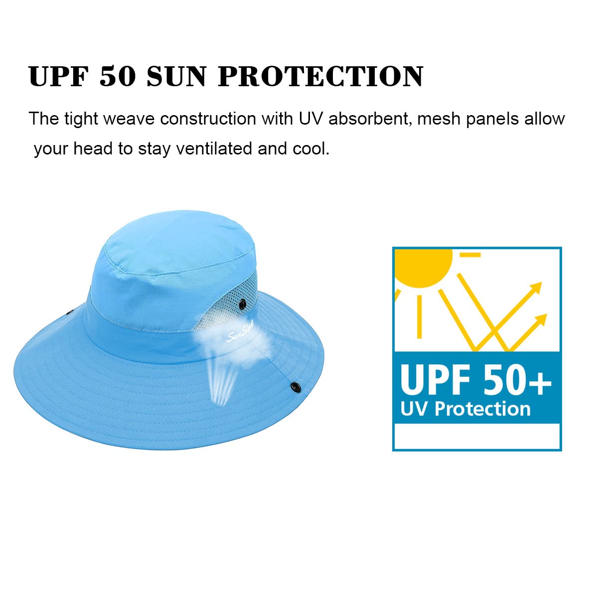 Sun Hat Womens Beach Hat Womens Sun Hat Ponytail Hat Foldable Sun Hats for Women