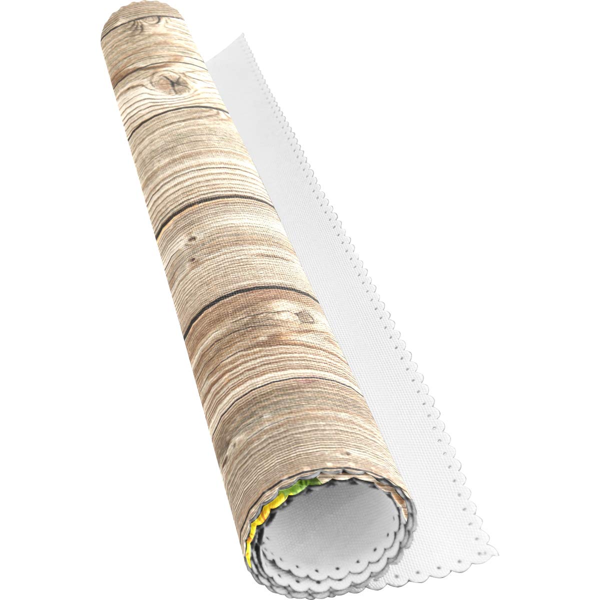 Wamika Beautiful Sunflowers Placemats Set of 6 Wood Board Florals Table Mats Spring Summer Autunm Place Mats for Kitchen Dining Decor Heat Resistant Non-Slip Washable 12 X 18 in