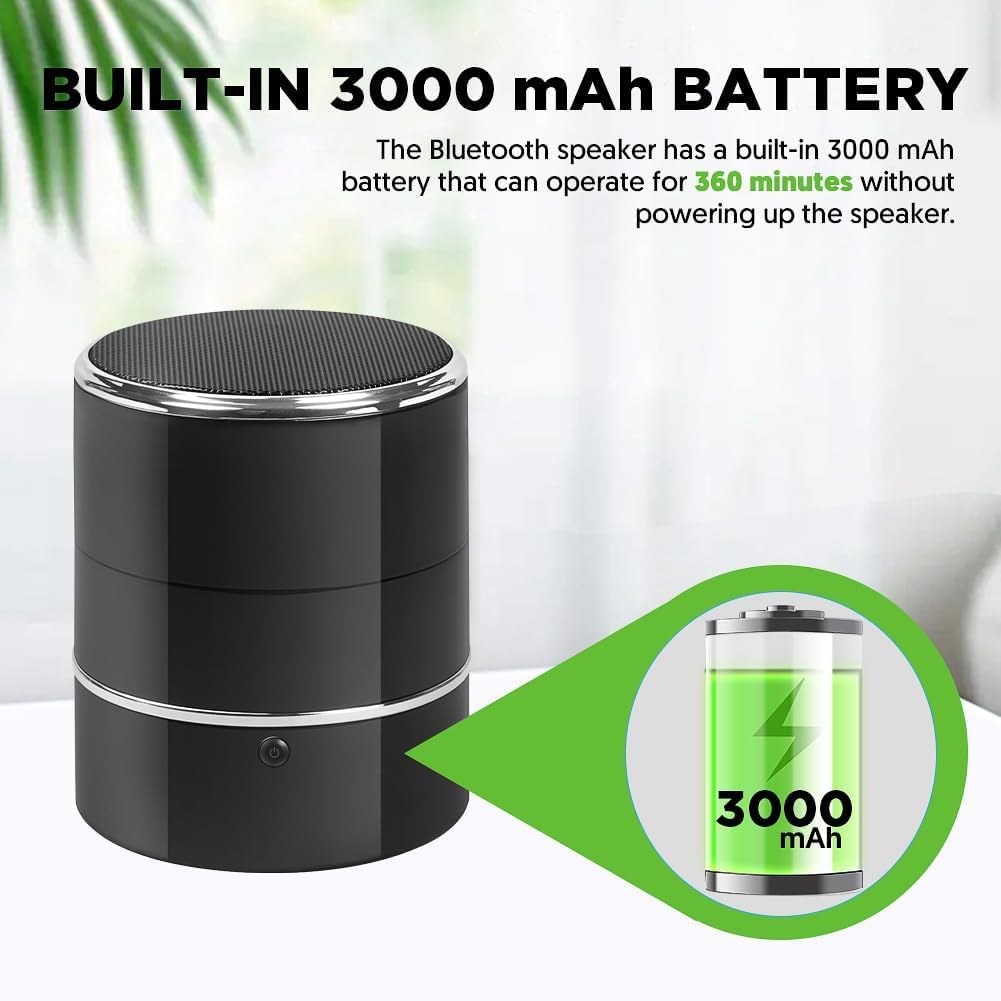 SOPKVL Bluetooth Speaker Camera - HD 1080P Wireless Camera - WiFi Cam with 240° Ultra Wide Angle Lens - Supports WiFi Bluetooth connectivity.