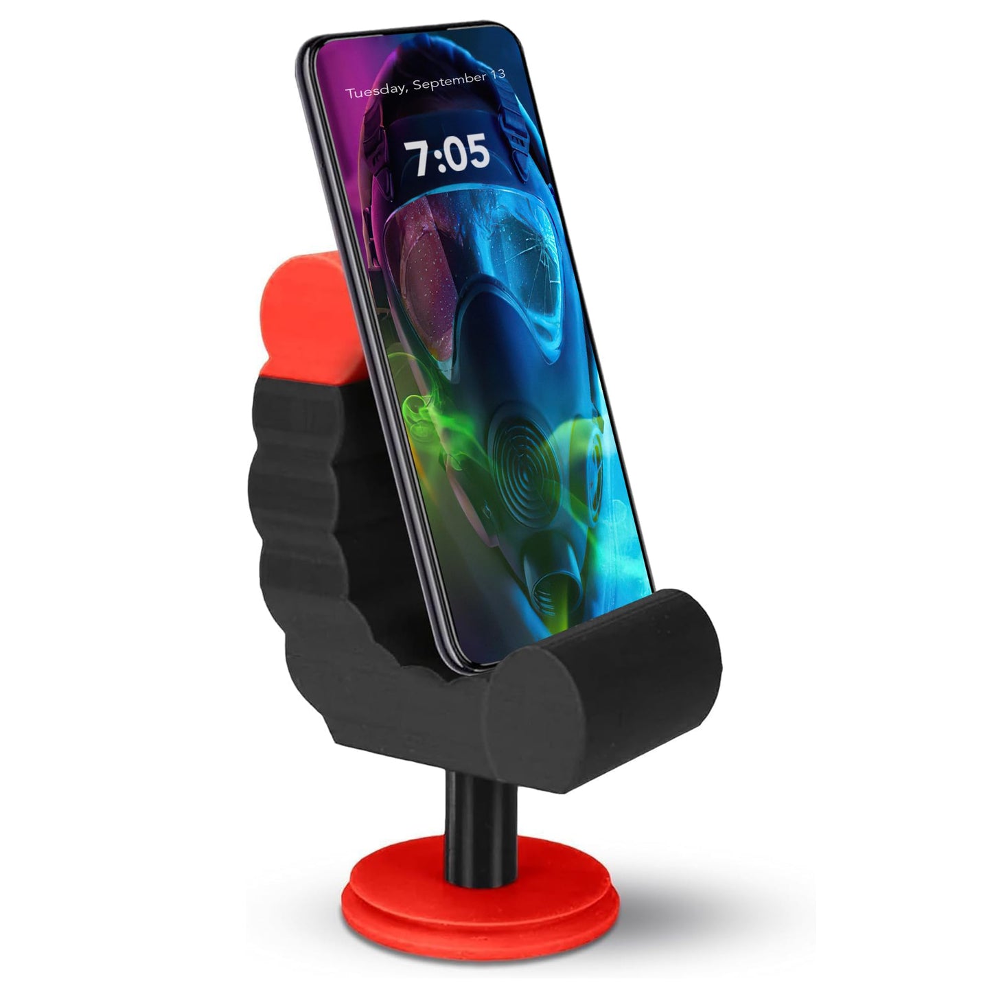 VELENTI Gamer Chair Phone Stand - Phone Holder for Smartphones, Kindles Up to 19 cm Tall - Fun Gaming Accessories for Gamers - Useful Gamer Gadgets - Lovely Birthday Gift for Gamers