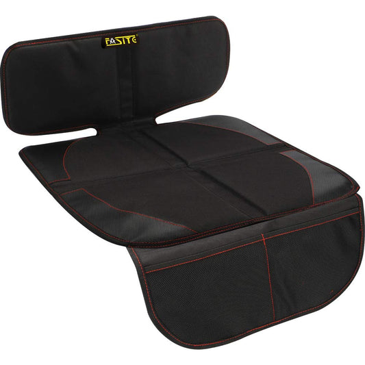FASITE Car Seat Protector for Baby Child Car Seats - Non-Slip Waterproof Car Seat Cover Pad Protector with Mesh Pockets