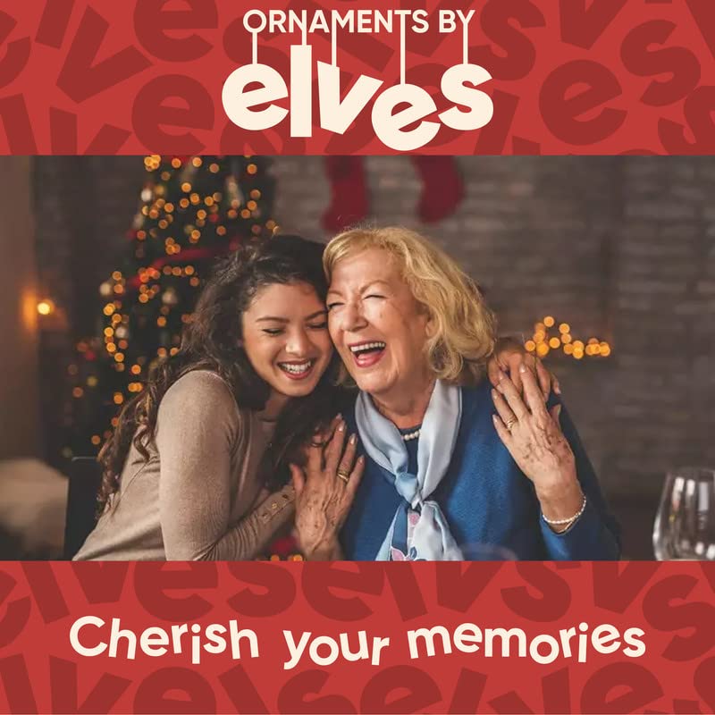 Personalized Red Ball Ornament - Snowflakes Ornaments Big Red Christmas Balls Christmas Tree Ornaments Red Christmas Ornaments Shatterproof Christmas Ornaments Christmas Ball Ornaments by Elves