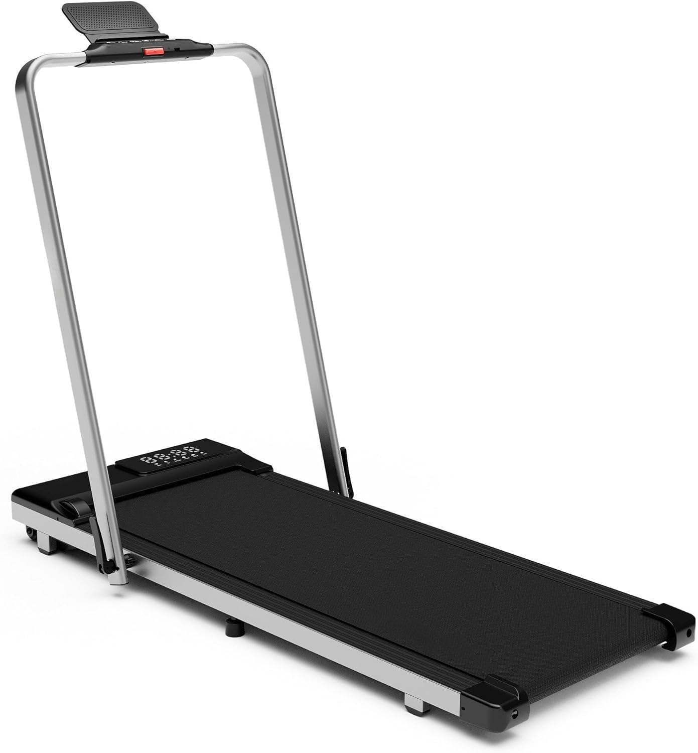 DeerRun 3 in 1 Folding Treadmills for Home, 3.0HP Powerful and Quiet Under Desk Treadmill, 300 lbs Capacity Foldable Walking Pad Treadmill with Remote Control and Space Saving, Free Installation