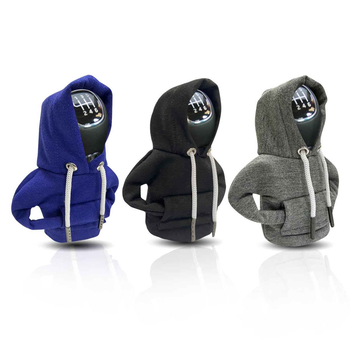 Car Gear Shift Hoodie, Fashionable Gear Shift Knob Cover, Mini Hoodie for Auto Shifter, Auto Interior Cute Gadgets, Universal Car Decoration Accessories