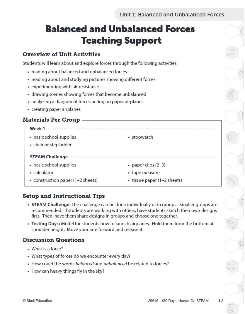180 Days: STEM/STEAM for 3rd Grade Practice Workbook for Classroom and Home, Cool and Fun Practice Created by Teachers (180 Days of Practice)