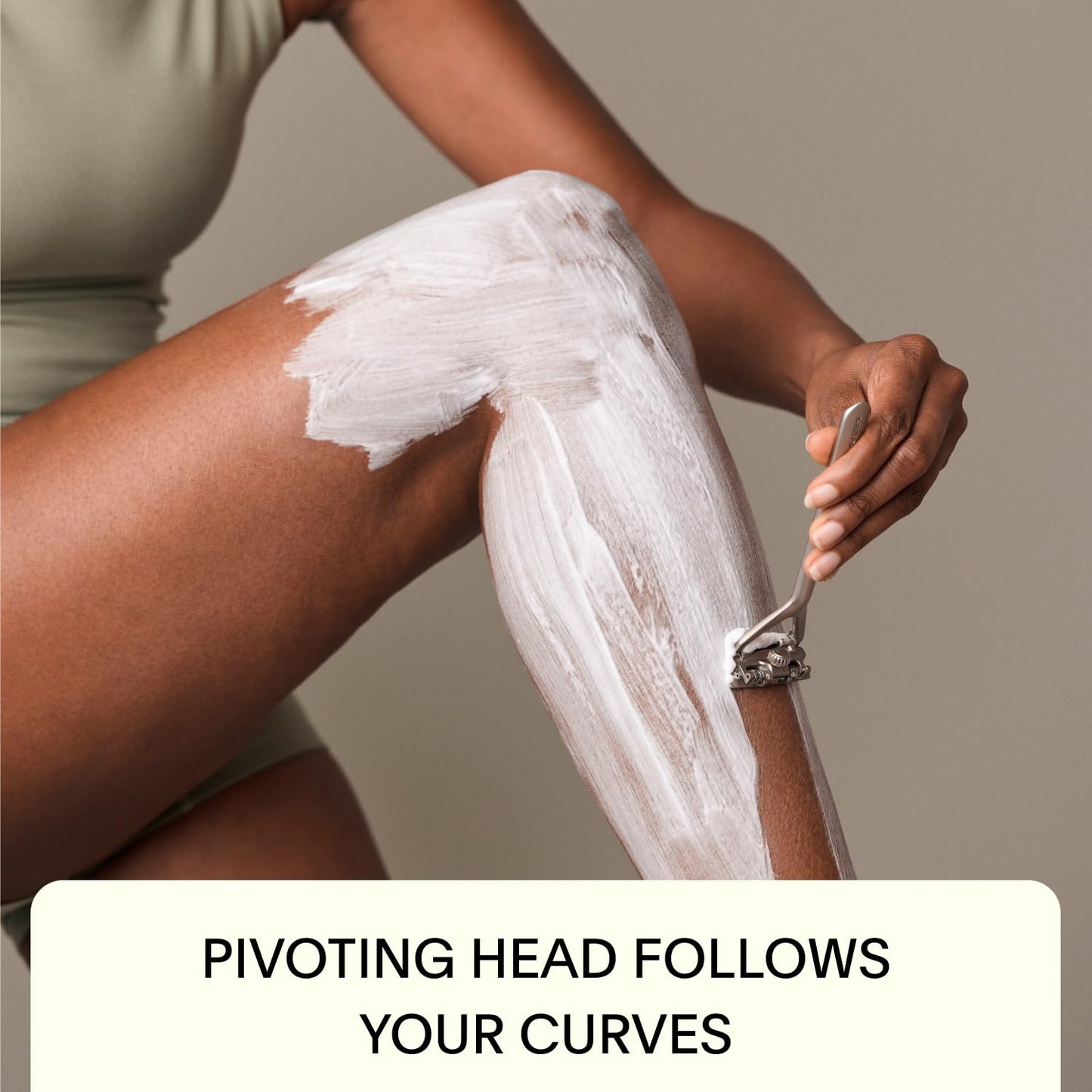 Leaf Shave | The Leaf Razor Set, Black - Includes 1x Leaf Razor, 1x Matching Stand, 1x 50-Pack of Single-Edge Blade Refills, and 1x Blade Bank