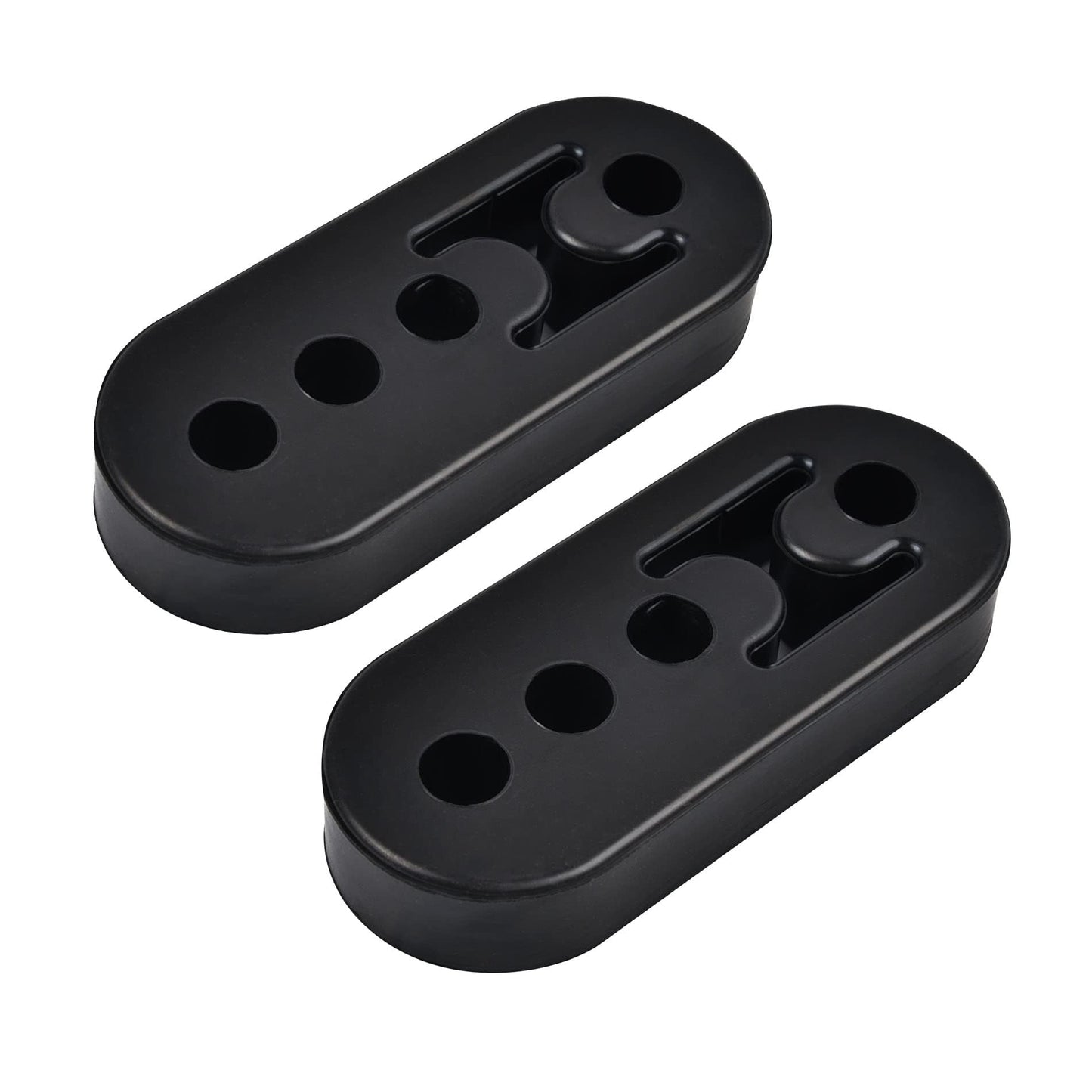 EVIL ENERGY Exhaust Hanger Rubber Adjustable Insulator Bushing Mount 4 Holes Universal 4PCS