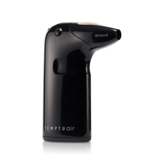 TEMPTU Air Airbrush Starter Kit: Cordless Professional At-Home Airbrush Makeup Travel-Friendly Anti-Aging, Long-Wear, Buildable Foundation For Healthy Skin, Black Temptu Air, 1.5C Vanilla
