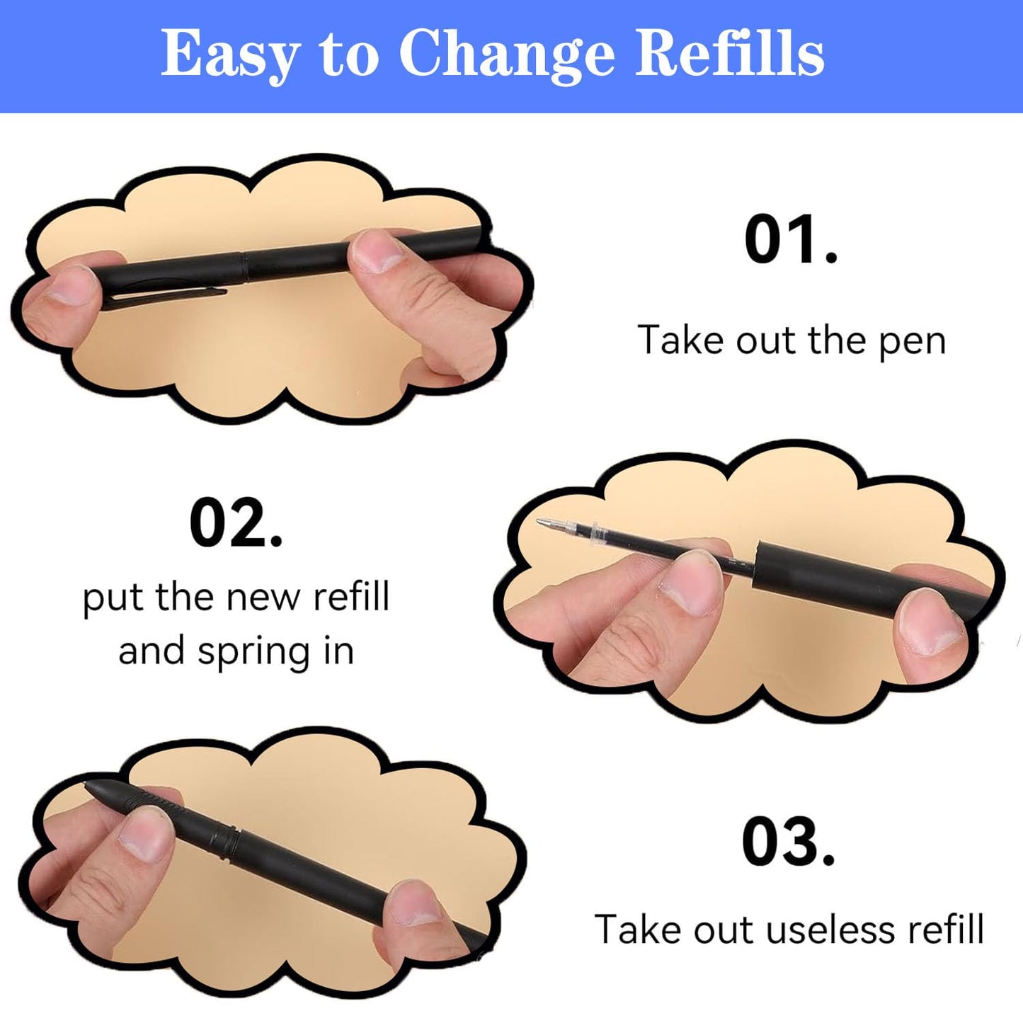 AALGO Magic Pens & Refills for Children's Magic Copybooks,Grooved Kids Book Disappearing Ink Pen for Tracing Books,Grooved Writing Books for Kids 3-5