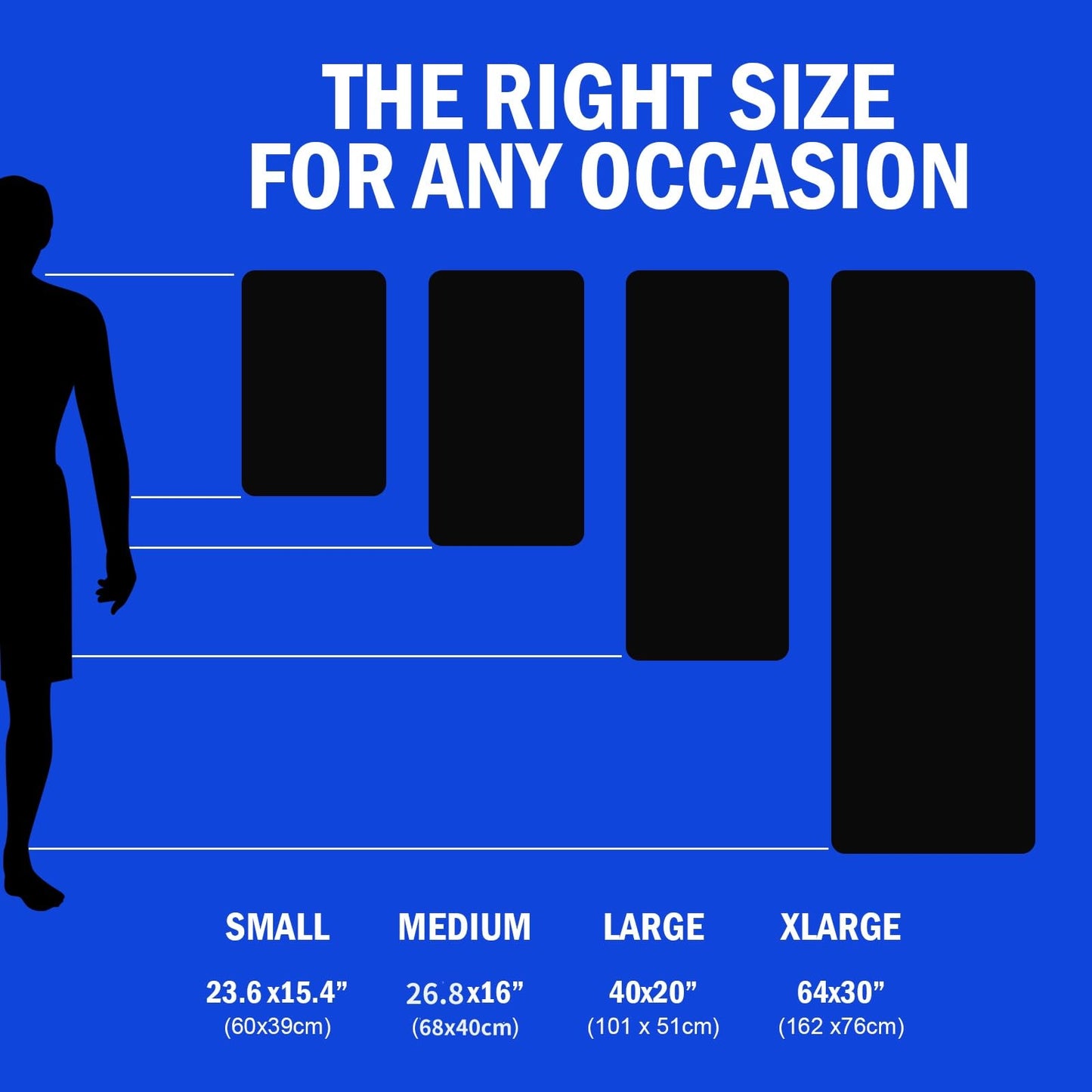 Vnoss Microfiber Quick Dry Gym Towel, Silver ION Odor-Free Absorbent Fiber, Fast Drying, Men & Women Workout Gear for Body Sweat, Working Out, Towels, 5 Pack,16 * 26.8Inch