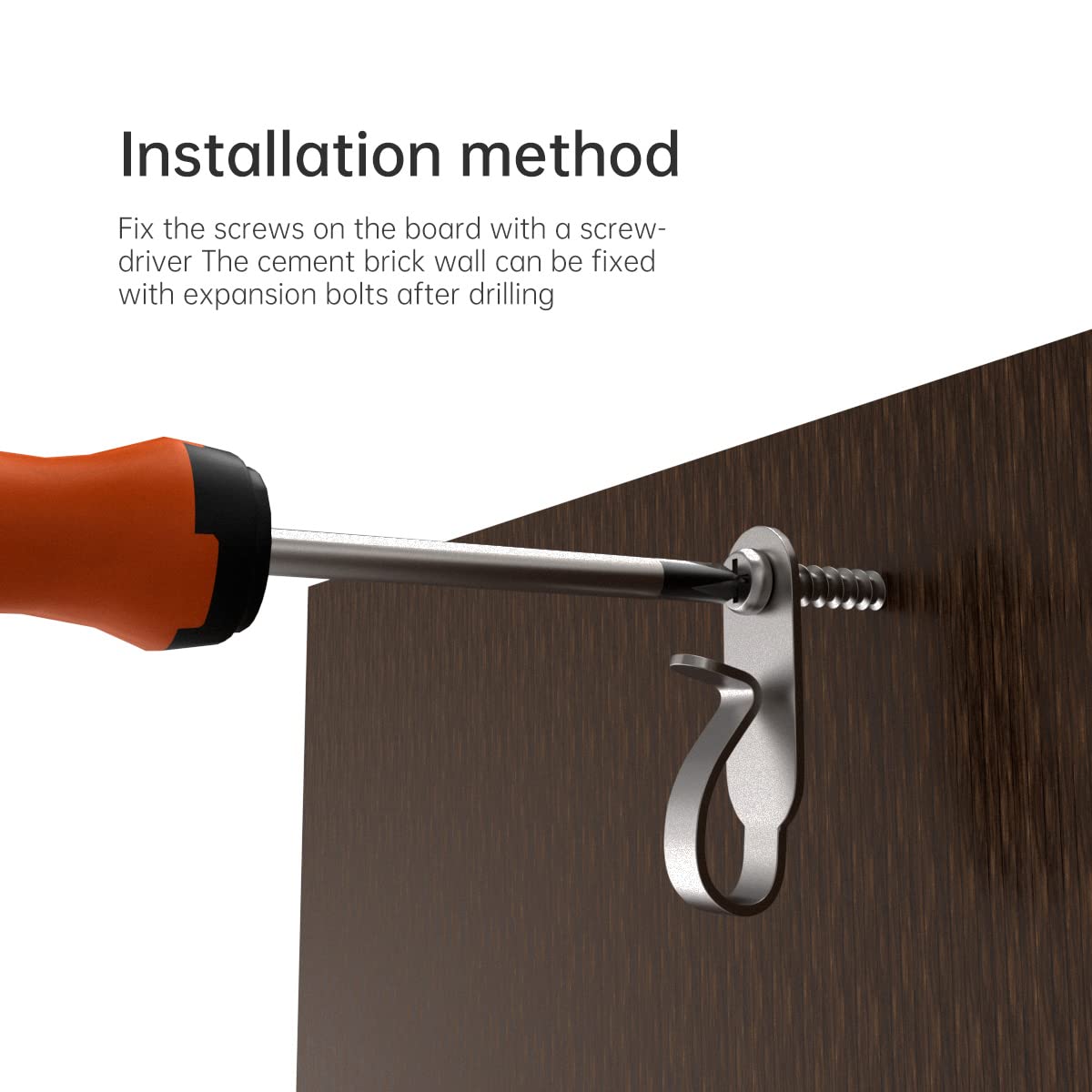 GEZIDEA Hanger Hooks for Christmas Lights, Wires and Fairy Lights, Stainless Steel, 20 Pack