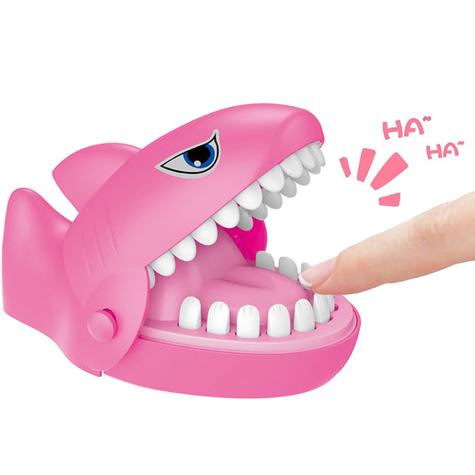 LanMa Shark Dentist Teeth Game for Kids - Shark Finger Biting Game Toy, Fun Travel Size