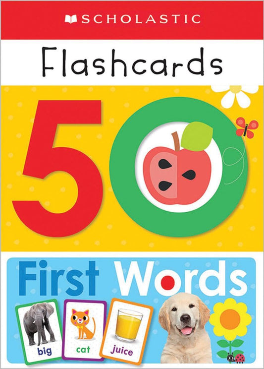 Cartwheel Books Language Skills Vehicles 50 First Words Flashcards: Scholastic Early Learners (Flashcards)