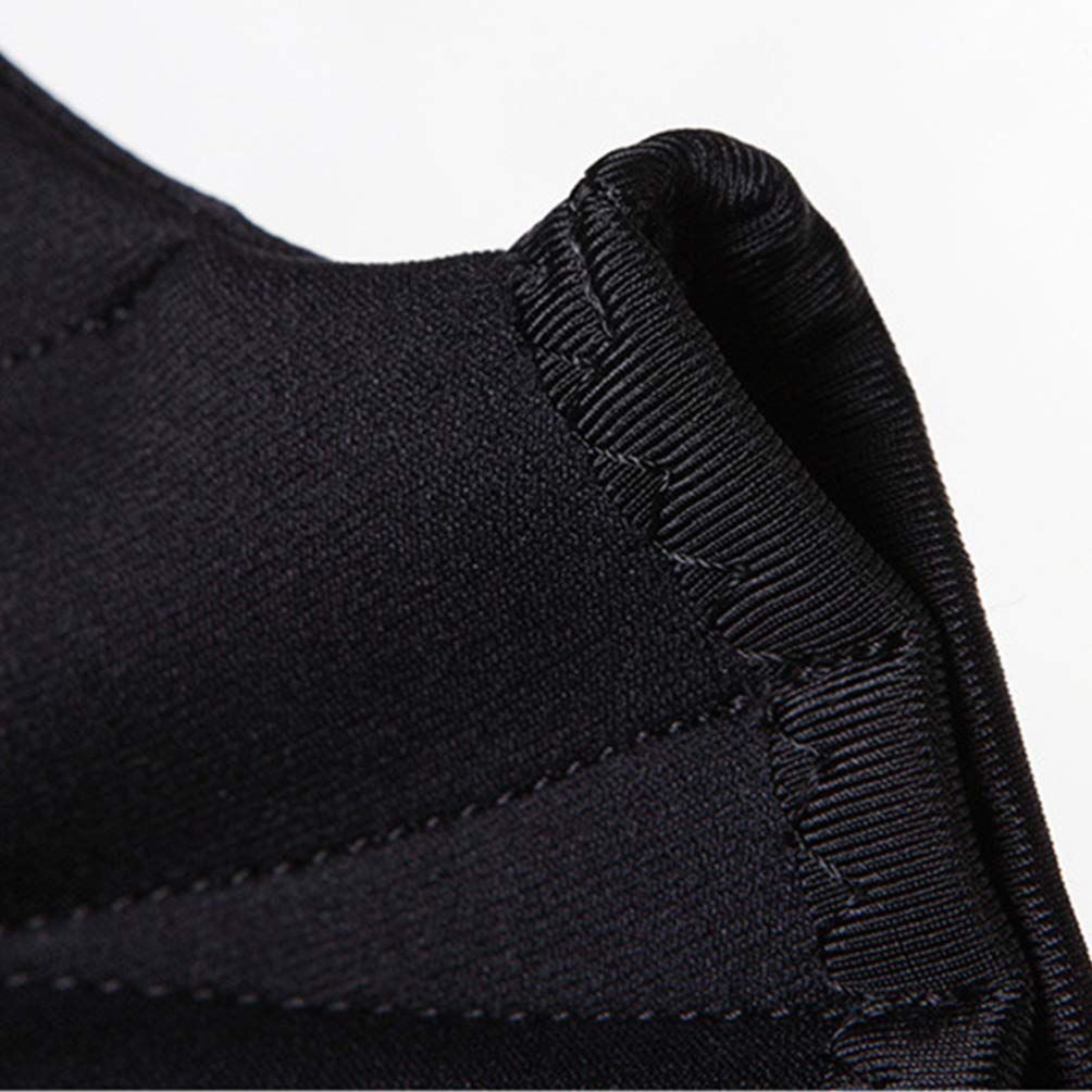 BESPORTBLE Swimming Aquatic Webbed Gloves Black Aqua Water Training Water Resistance Fit Aquatic Training Webbed Paddles Hand Web Swim Costume