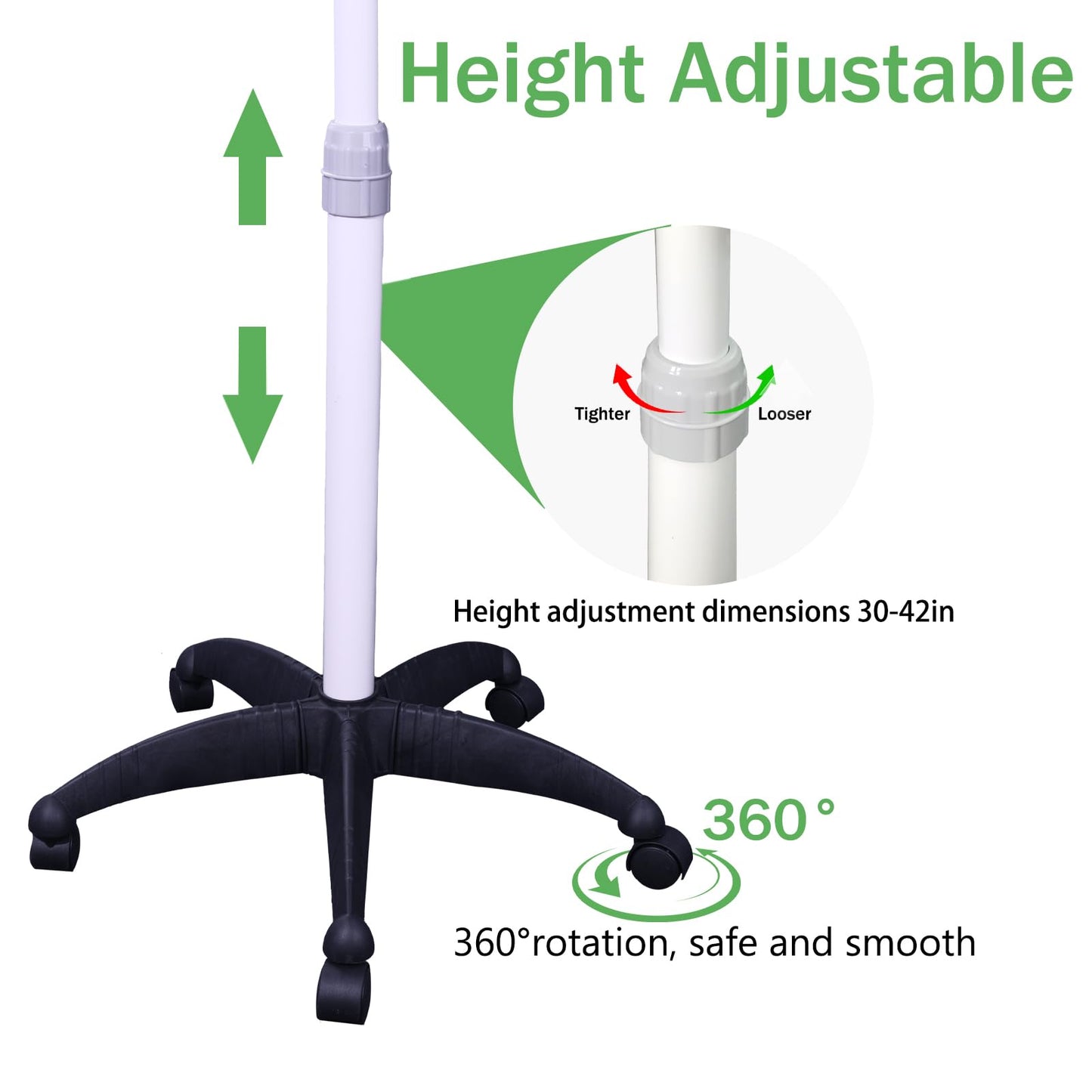 Professional 2-in-1 Hair & Face Steamer with UV Ozone, Facial Steamer Humidifier Moisturising Hydration System Sprayer for Personal Care Use at Home & Salon (Black)