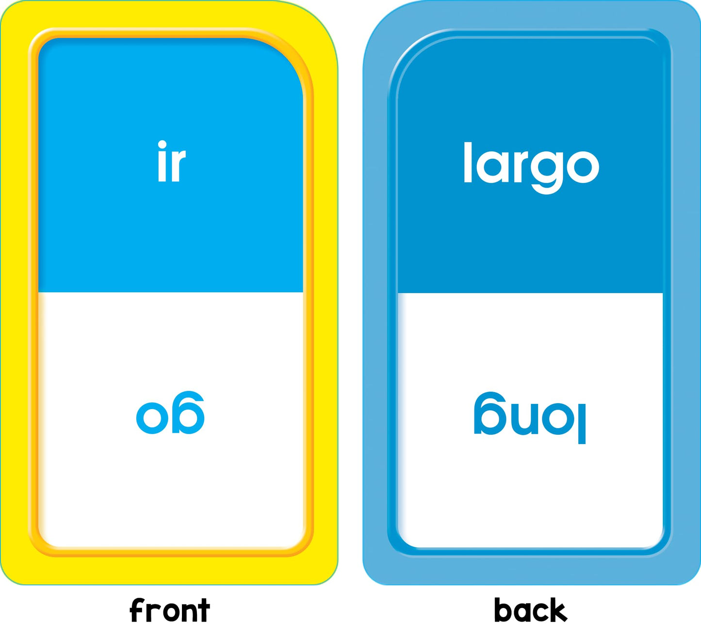 School Zone Spanish Basic Sight Words Flash Cards: 56 Cards, 108 Words, Kindergarten, 1st Grade, Palabras Basicas Tarjetas Ilustrativas, Bilingual, ESL, Language Immersion (Spanish/English Edition)