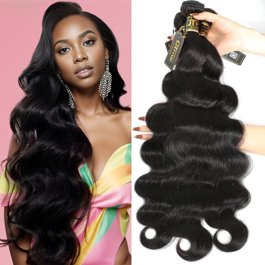 QTHAIR 16A Brazilian Virgin Body Wave Hair Bundle 30 30inch Natural 100% Unprocessed Brazilian Virgin Hair Body Wave Long Hair Bundles Weave