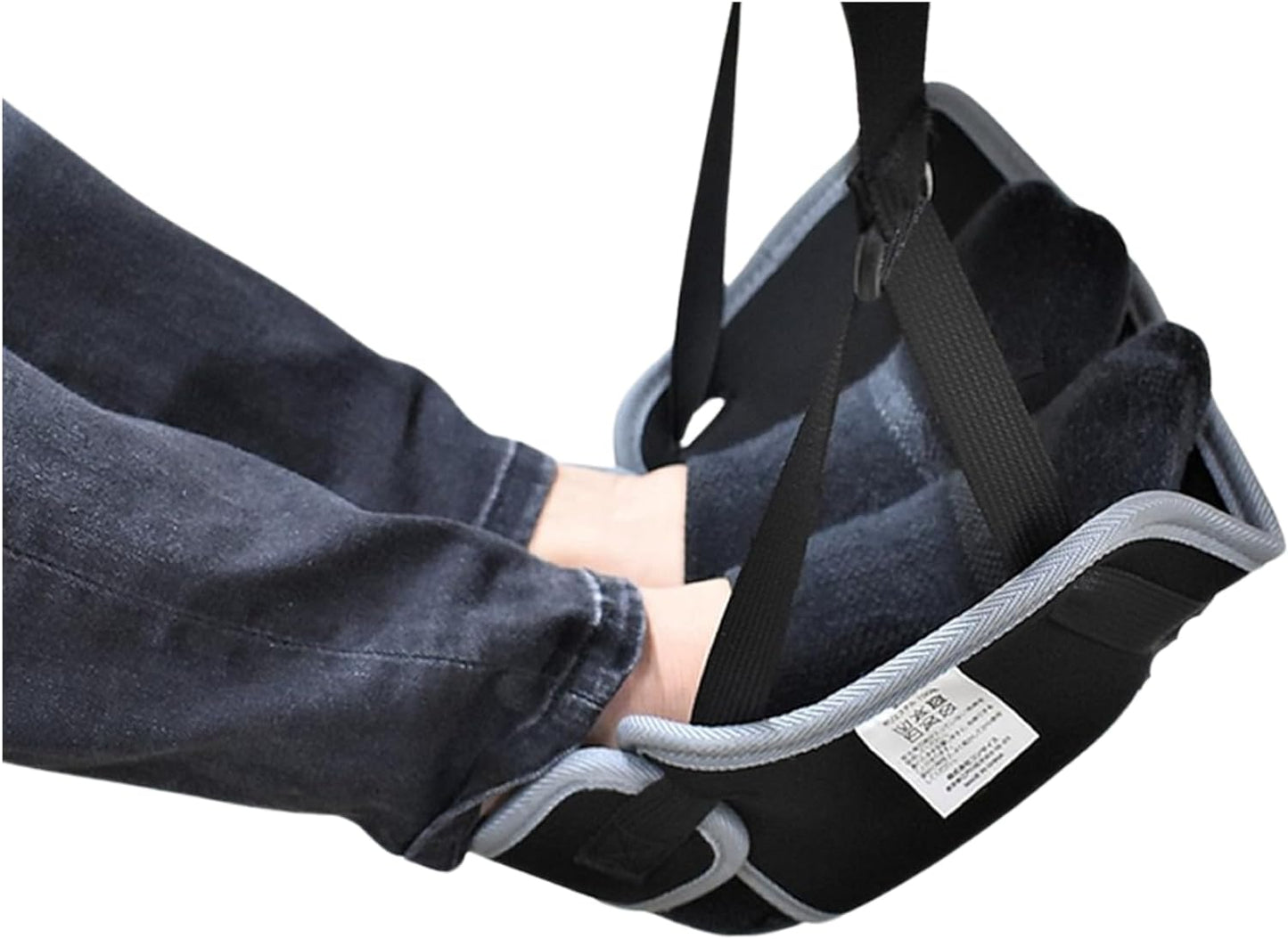 Airplane Foot Rest - Portable Foot Hammock for Plane Travel, Comfortable Airplane Footrest for Long Flights, Swelling Relief - Travel Essential