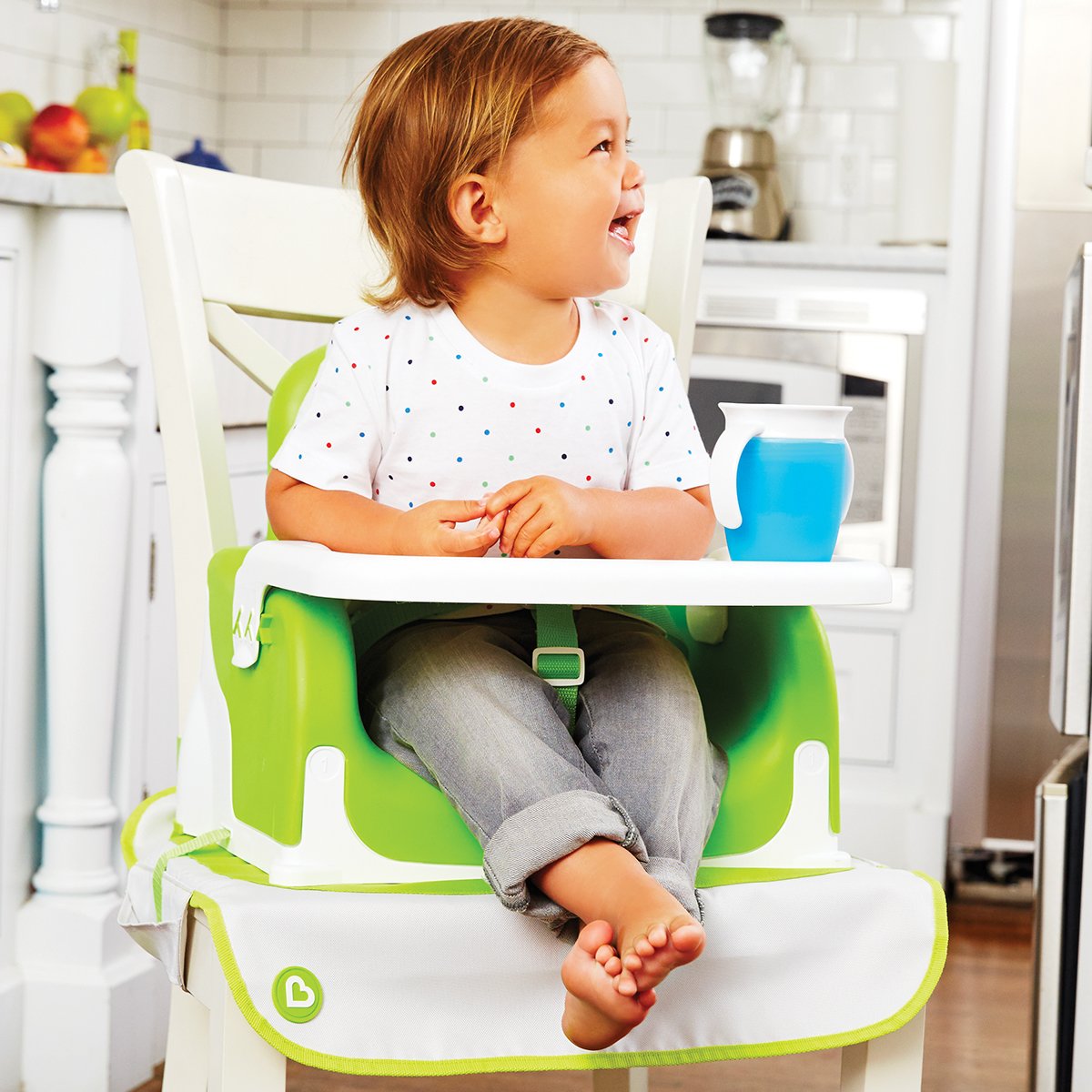 Munchkin Protect Booster Chair Cover, Green