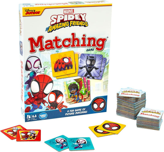 Wonder Forge Marvel Spidey and His Amazing Friends Matching Game - Memory Game for Kids Ages 3+ - Educational Fun for Toddler Boys and Girls