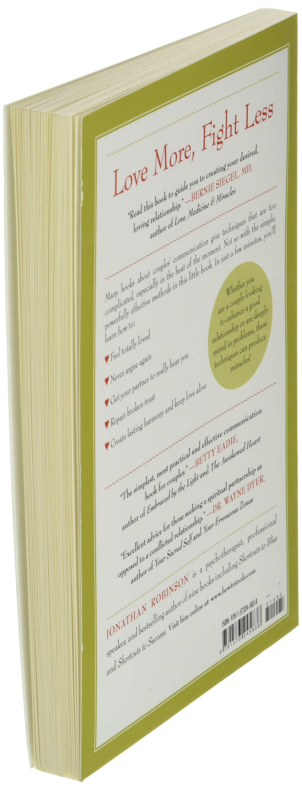 Communication Miracles for Couples: Easy and Effective Tools to Create More Love and Less Conflict