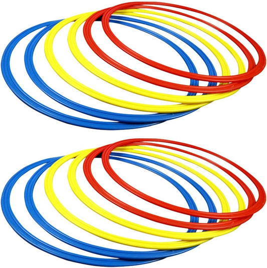 Agility Training Rings Football Training Agility Ring Workout Equipment Home Gym Portable for Kids Sports Rugby