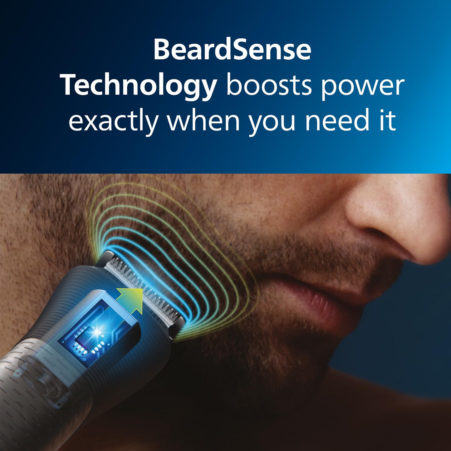 Philips Norelco Multigroom 9000 Series, All-in-One Trimmer, Beard Trimmer and Hair Clipper, 25-Piece/27-Length Men's Grooming Kit for Beard, Face, Nose, Ear and Body, Travel Kit, MG9522/50