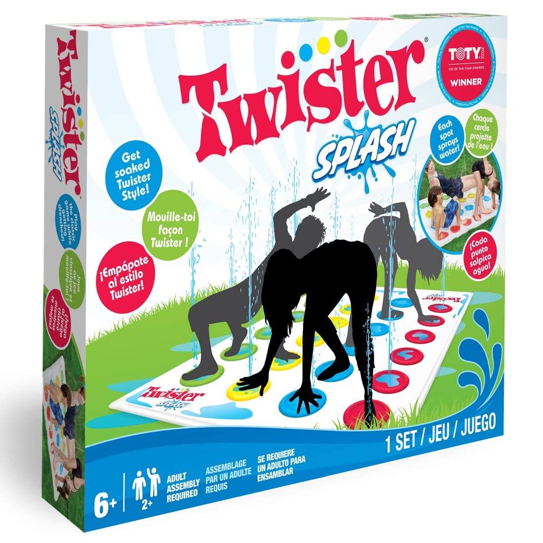 Hasbro Twister Splash – Summer Toys for Kids, 68 x 52 inches