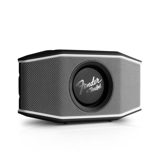 Fender x Teufel ROCKSTER GO 2 Portable Bluetooth Speaker – Powerful Sound, Rugged, Waterproof, 28 Hour Battery, Carrying Strap for Outdoors and Travel