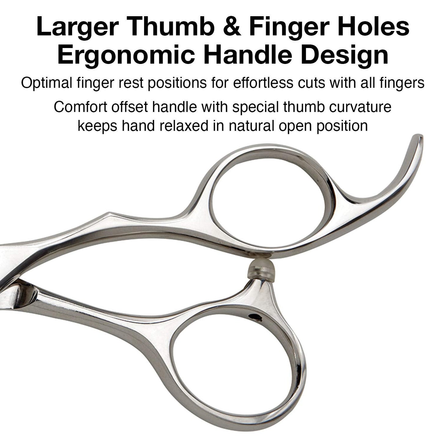 Olivia Garden Silkcut Professional Hairdressing Barber Kit, XL, 7"