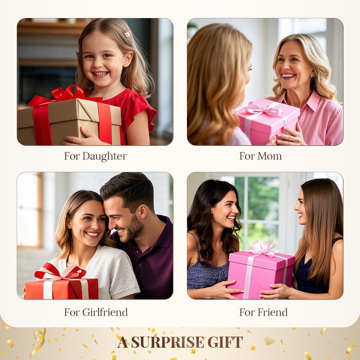 Heatless Hair Curler Heatless Curls Overnight Heatless Blowout with Luxury Cloth Bag Silk Scarf, Curling Rod Headband to Sleep in No Heat Curling with (Brown, 3Rods)