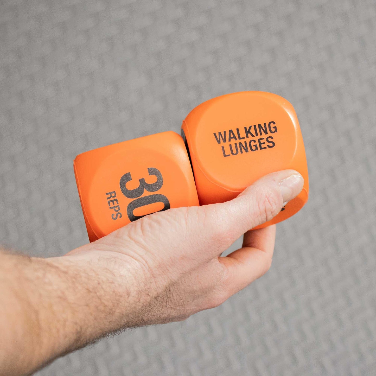 Phoenix Fitness Exercise Dice - Workout Dice Game for Cardio, HIIT Training and Exercise Classes - Full Body Training includes Push Ups, Squats, Jumping Jacks, Crunches & Wildcard - Home and Gym