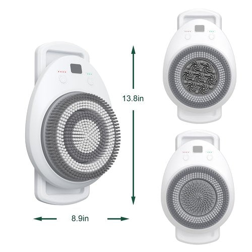 2025 Spin Back Scrubber For Shower, Smart Wall Mounted Electric Back Scrubber,New Back Scrubbers For Shower Back Scrubber Massage Shower Brush,Back Washer Exfoliating Back Scrubbers