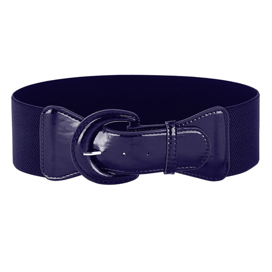 GRACE KARIN Women's Wide Stretchy Cinch Belt 3 Inch Vintage Chunky Buckle Belts S-XXXXL