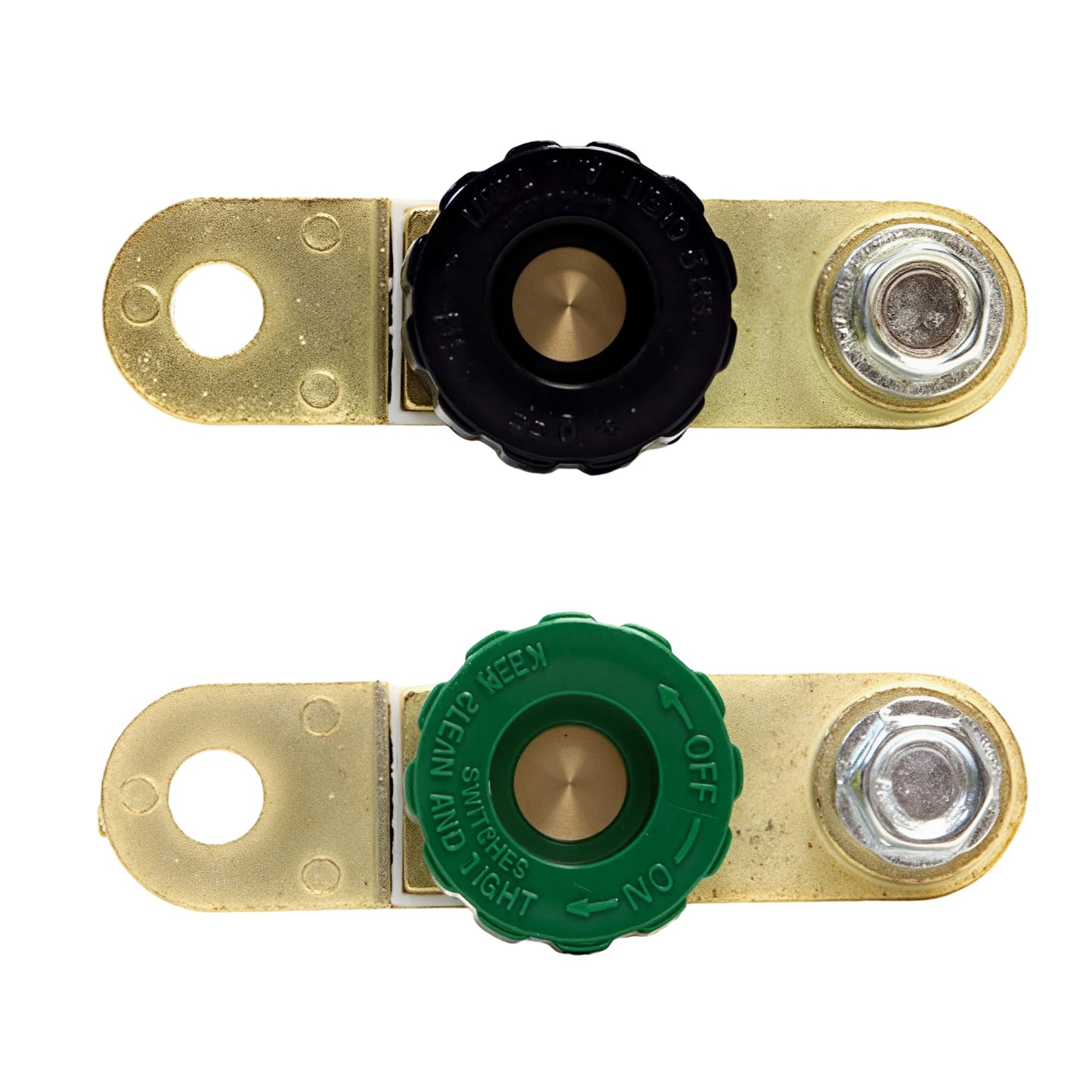 Side Post Battery Disconnect Switch, Battery Terminal Link Quick Switch, Power Master Disconnect Cut Off Isolator for Boat Small Yacht RV Camper Truck Car Vehicle