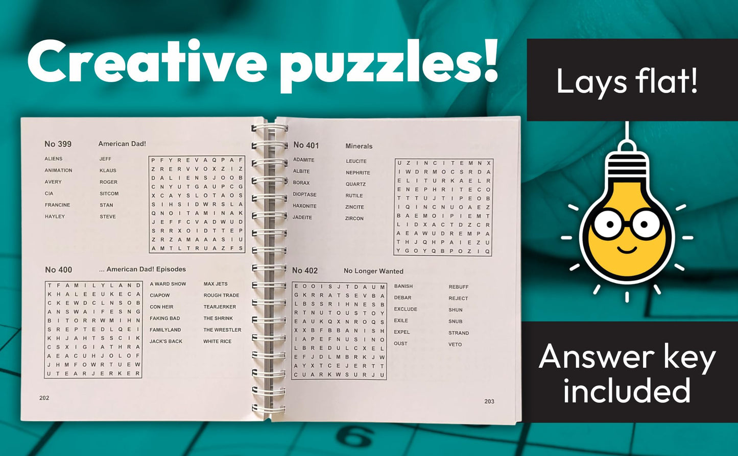 The Big Book of Word Search Puzzles: 500 Word Search Puzzles for Adults (Part of the Brain Busters Puzzle Collection)